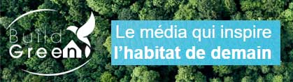 Logo Build Green, le média communautaire de l'habitat de demain