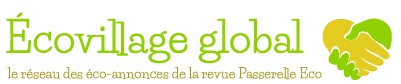 Logo Écovillage Global - Initiatives et annonces des écolieux et de l'écovillage global